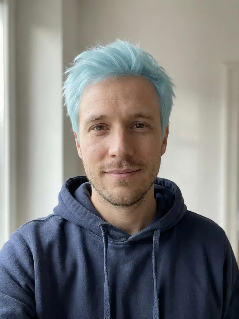 Ice blue