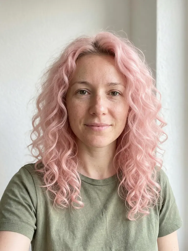 Pastel pink