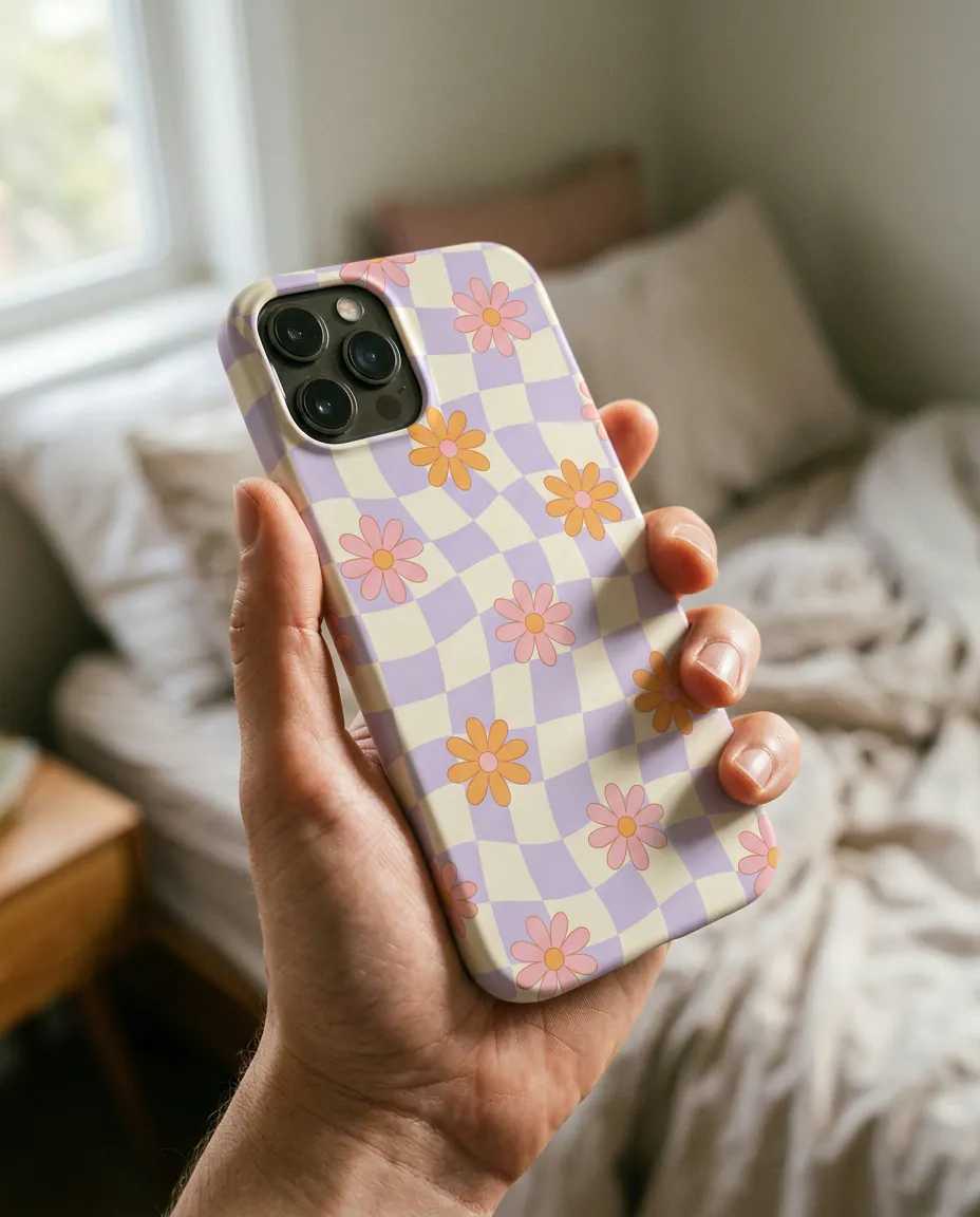 Cover margherite a quadri