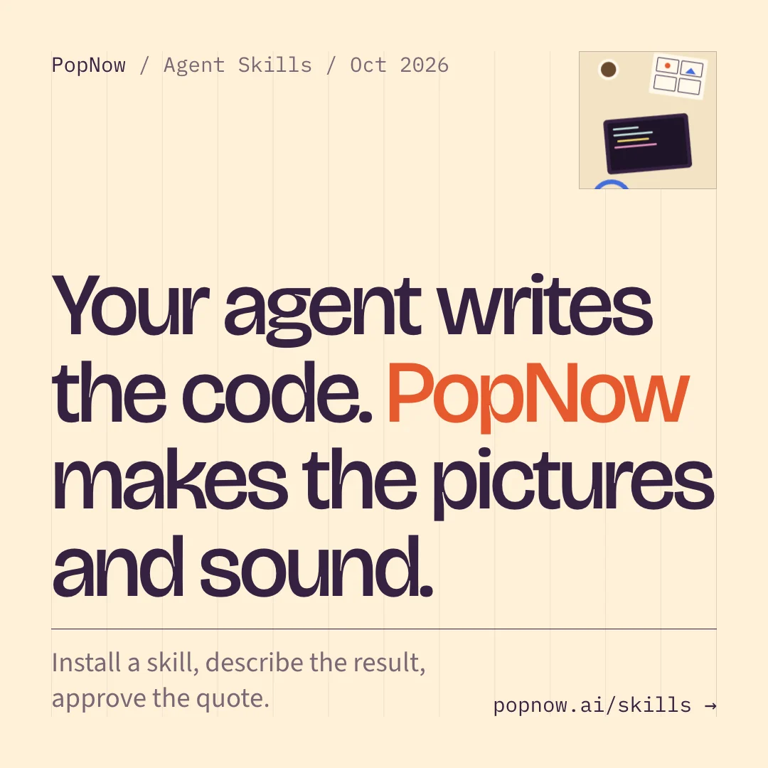 Square 1:1 post in a minimal mono layout