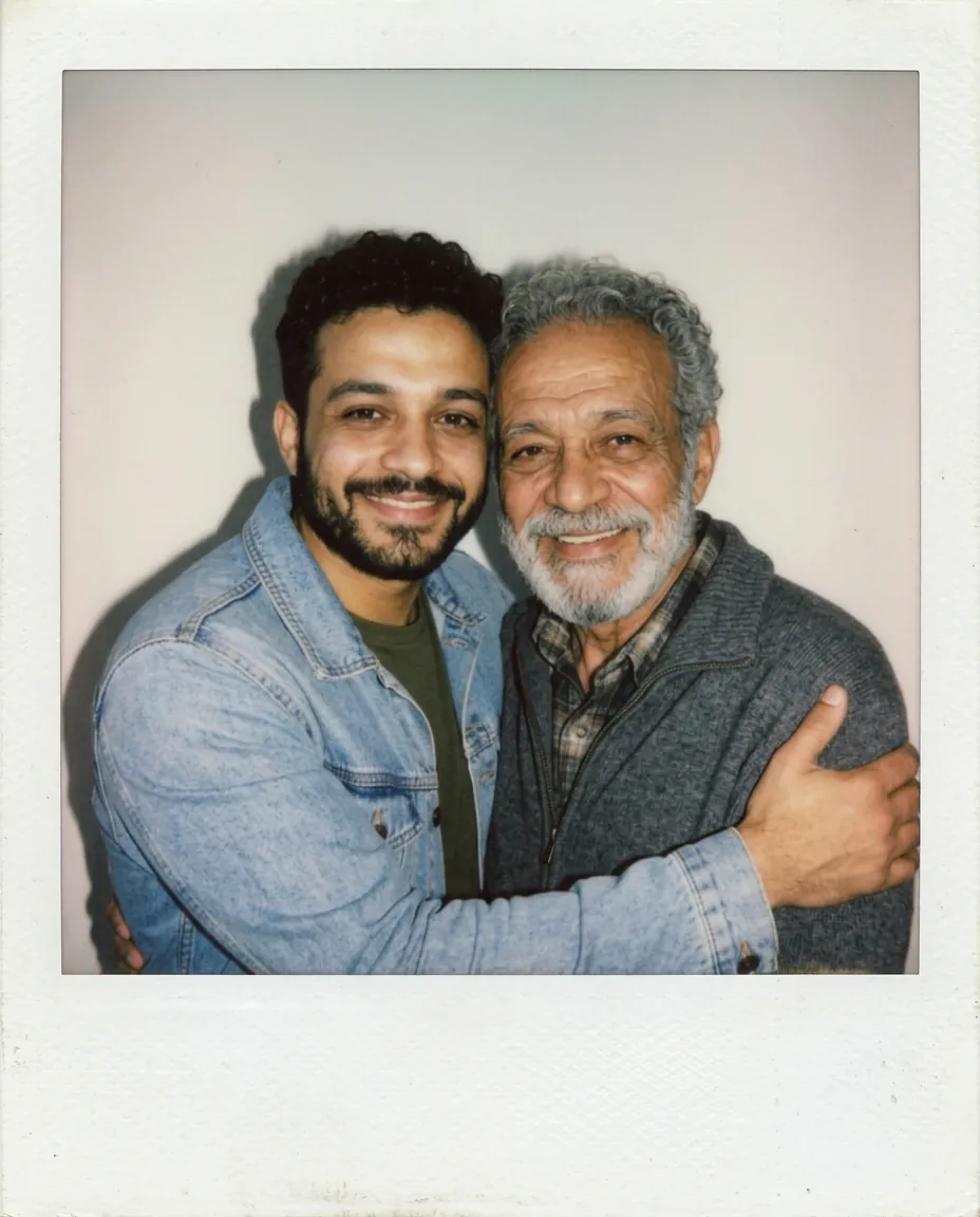 Polaroid com o seu eu do futuro