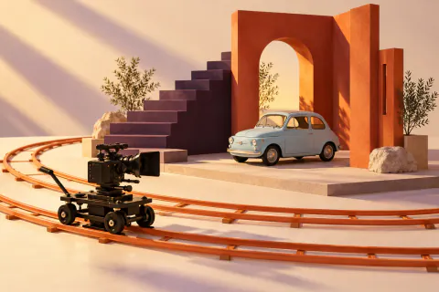 Originale Filmset-Konzeptgrafik für diesen Leitfaden, keine Higgsfield-Oberfläche oder Beispielausgabe