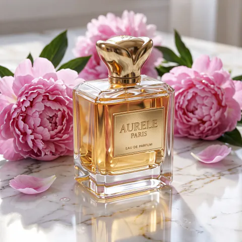 Perfume label · Natural, no grain