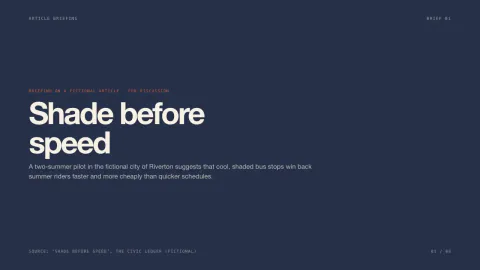 Article to Slides: preview