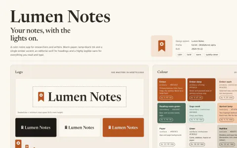 Brand Kit & DESIGN.md Generator: preview