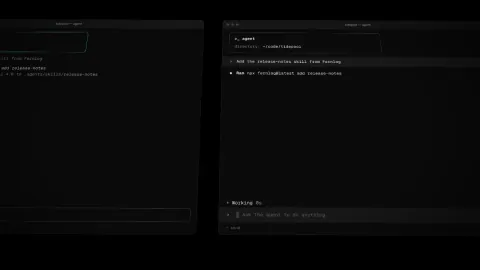 Cinematic Dark UI Teaser: preview