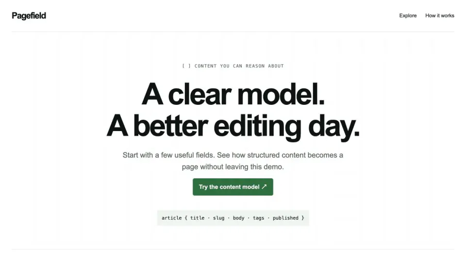 CMS Marketing Website: original interactive template preview