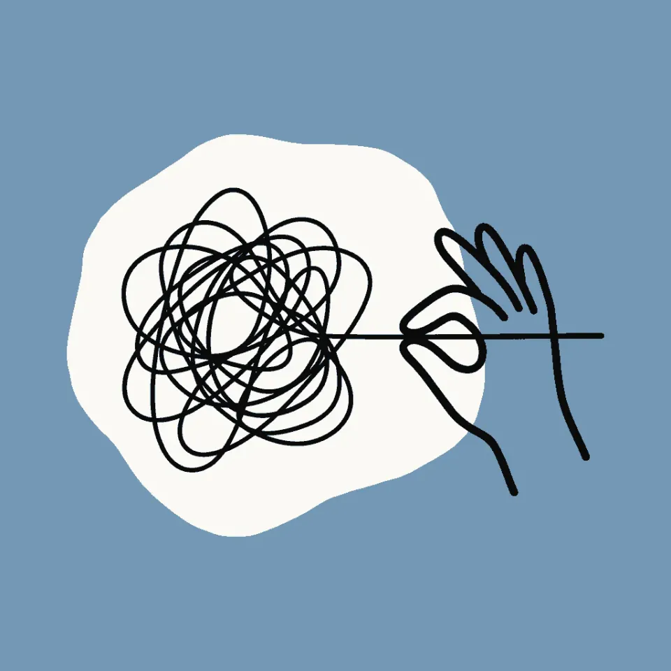 Concept Metaphor Illustration: three hand-drawn header images for a fictional notes app