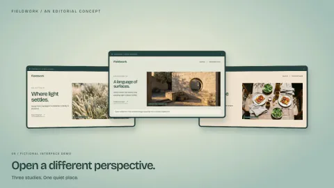 Device mockup launch video: lightweight original film preview.