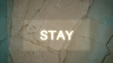 Glass Caustic Message — original rendered example