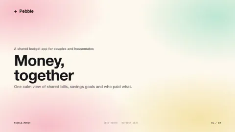 Pastel Gradient Pitch Deck: preview