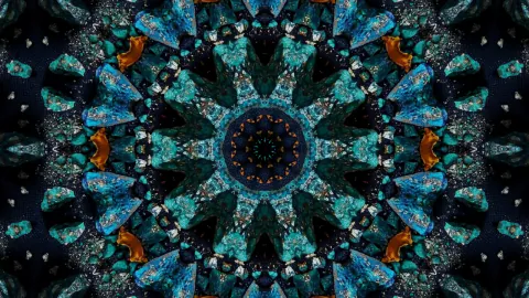 Kaleidoscope Motion Loop — original rendered example
