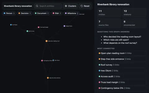 Knowledge Graph Explorer: preview