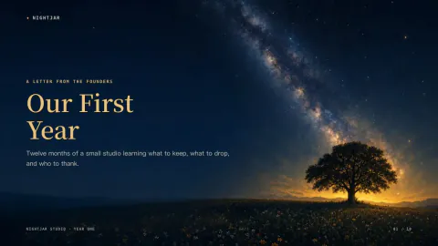 Night Sky Story Deck: preview