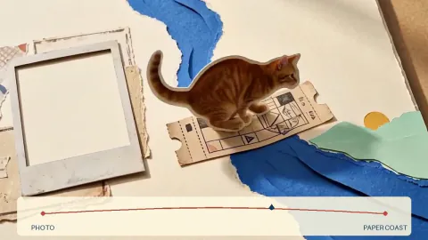 Photo Cutout Adventure — original 5-second sample
