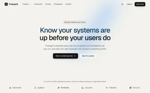 SaaS Landing Page Template: preview
