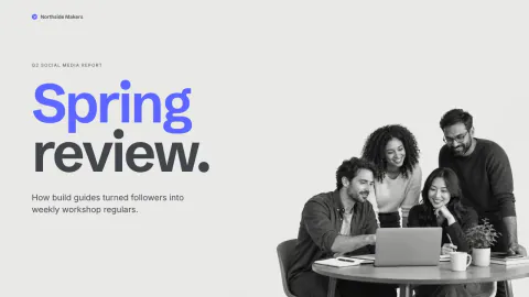 Social Media Report Deck: preview