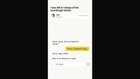 Text Message Story Video: preview